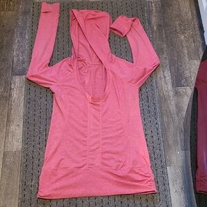 Zella Coral Hooded Sweatshirt, Sz Med